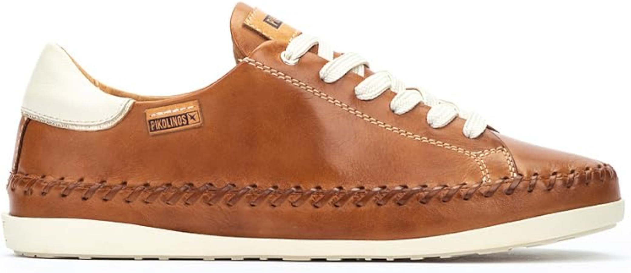 Amazon.com | PIKOLINOS Sneakers Leather Soller for Woman Brandy